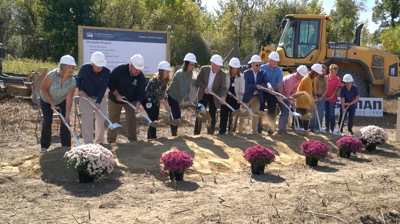Groundbreaking 10-1-25 Shovels in the Dirt Photo